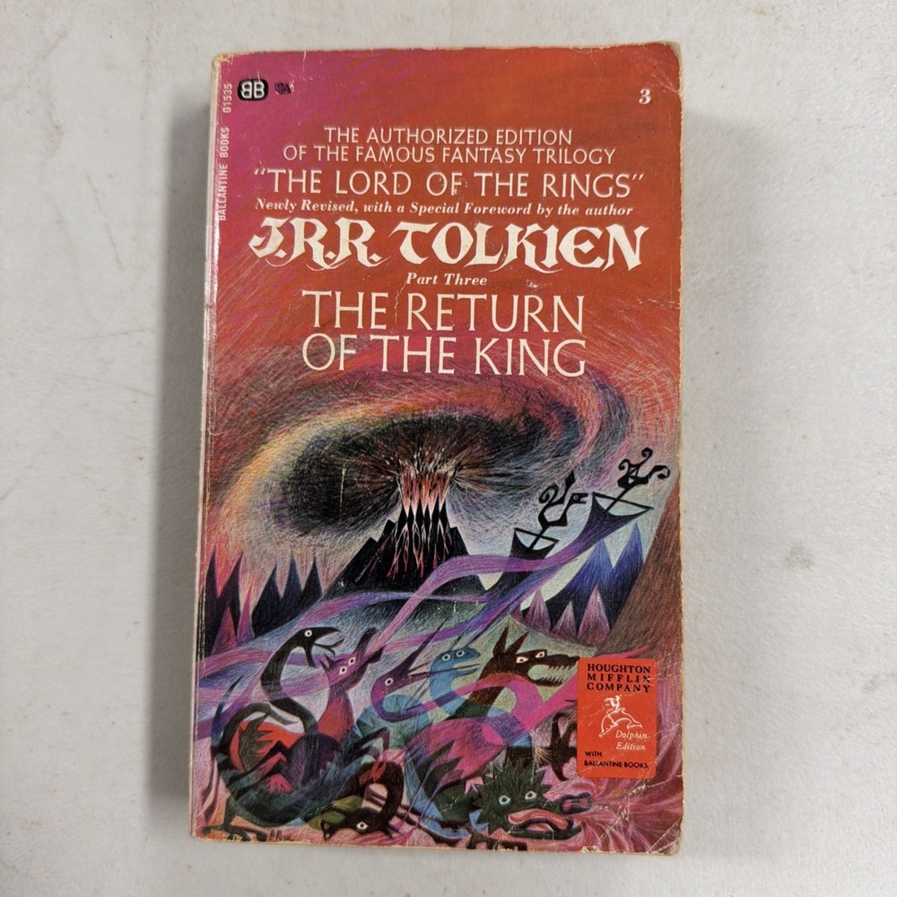 The Return of the King J.R.R. Tolkien Paperback 1969 Ballantine Books Vintage